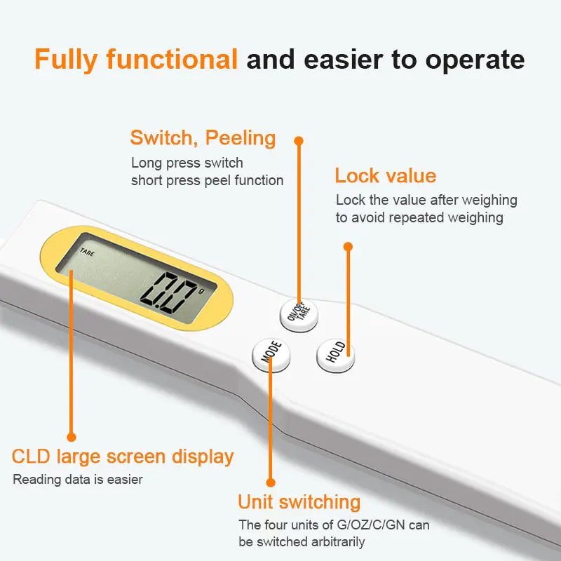 Digital Measuring Spoon Scale Mini