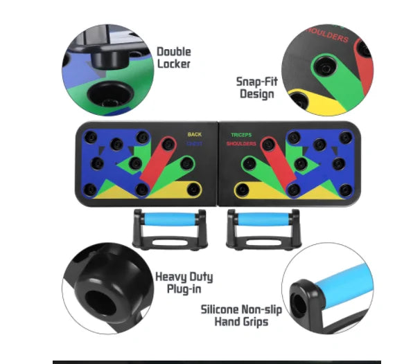 9-In-1 Push Up Rack Board