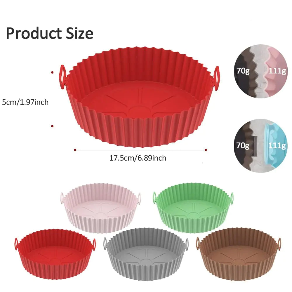 Air Fryer Silicone Baking Tray